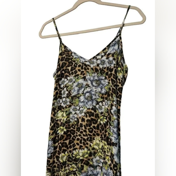 NWT White House Black Market WHBM Leopard-Print Midi 2 Piece Shirt Dress - Picture 10 of 12